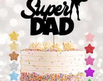 Super Dad Topper Etsy