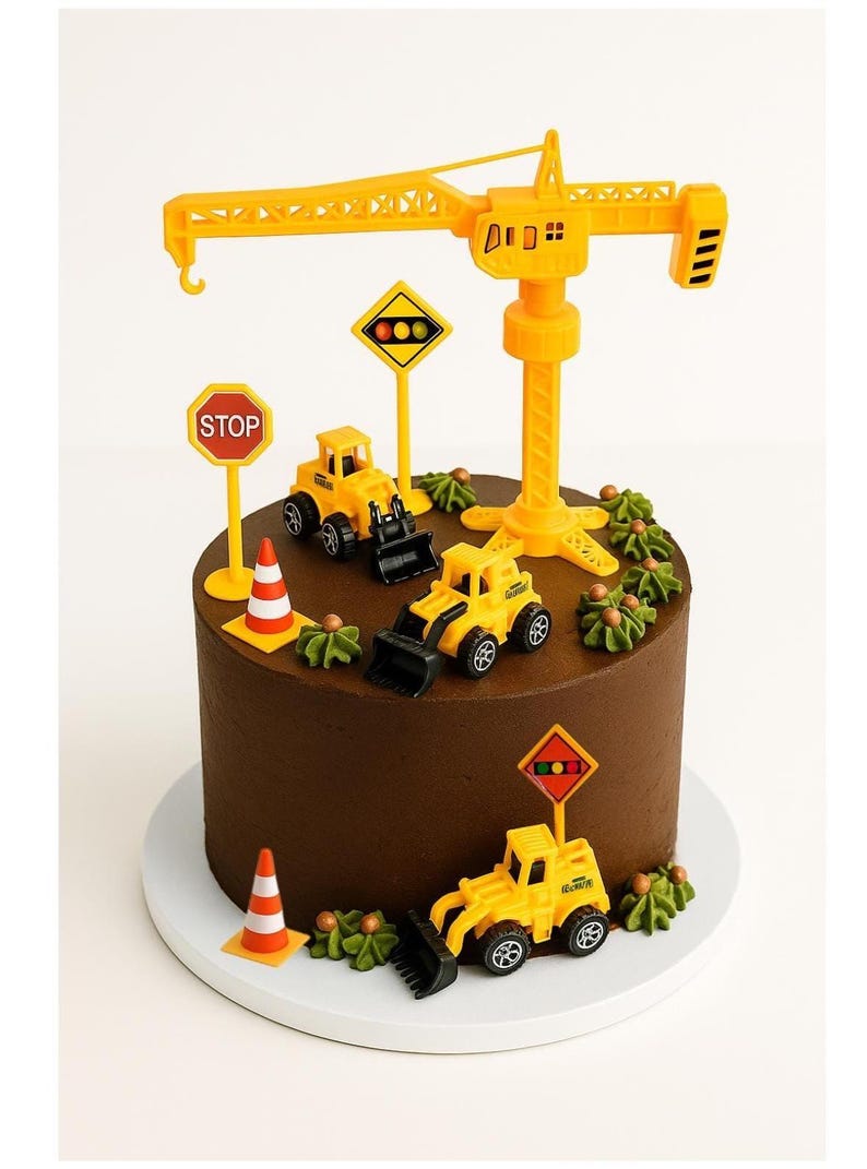 construction birthday cake topper, digger cake topper, construction party decor, under construction birthday, dump truck cake topper, boy birthday cake topper, construction theme party, birthday cake decoration, bulldozer cake topper, excavator party decor, construction birthday bundle, construction vehicle cake topper, personalized construction topper, construction birthday supplies, construction zone party