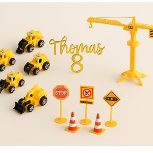 construction birthday cake topper, digger cake topper, construction party decor, under construction birthday, dump truck cake topper, boy birthday cake topper, construction theme party, birthday cake decoration, bulldozer cake topper, excavator party decor, construction birthday bundle, construction vehicle cake topper, personalized construction topper, construction birthday supplies, construction zone party