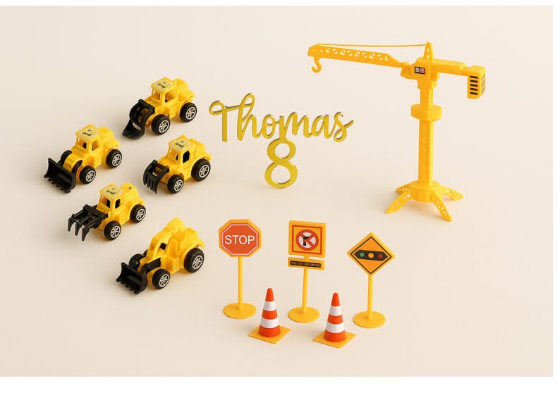 construction birthday cake topper, digger cake topper, construction party decor, under construction birthday, dump truck cake topper, boy birthday cake topper, construction theme party, birthday cake decoration, bulldozer cake topper, excavator party decor, construction birthday bundle, construction vehicle cake topper, personalized construction topper, construction birthday supplies, construction zone party