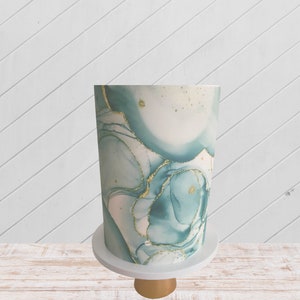 Marble Wrapping cake decoration, Cake Wrap, edible image, icing sheet and rice paper