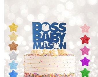 Boss Baby Cake Topper Etsy