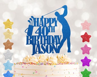 Golf Cake Topper - Etsy