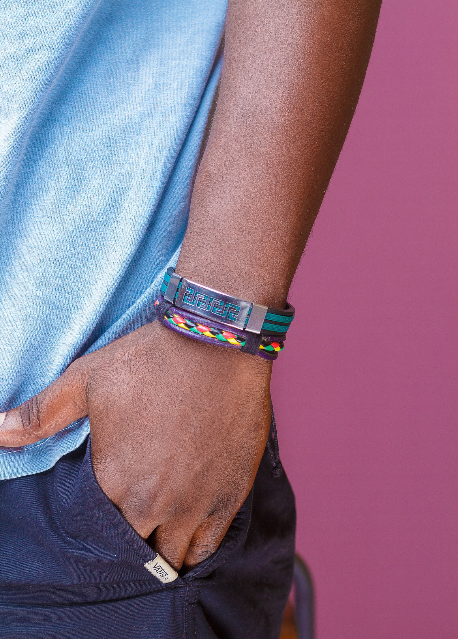 Men Wrist Band - Etsy