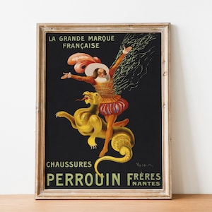 La Grande Marque Francaise Poster Vintage French Poster Old French Poster French Art Poster Retro French Poster Vintage French Art zdjęcie 1