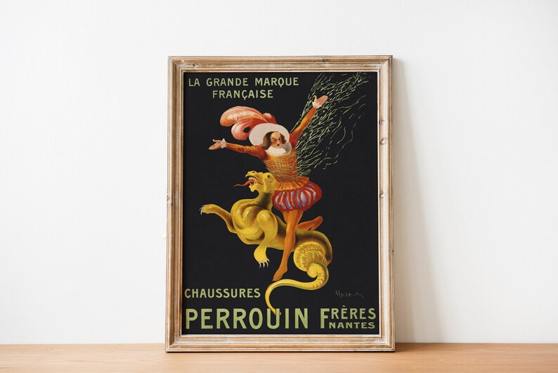 La Grande Marque Francaise Poster Vintage French Poster Old French Poster French Art Poster Retro French Poster Vintage French Art zdjęcie 1