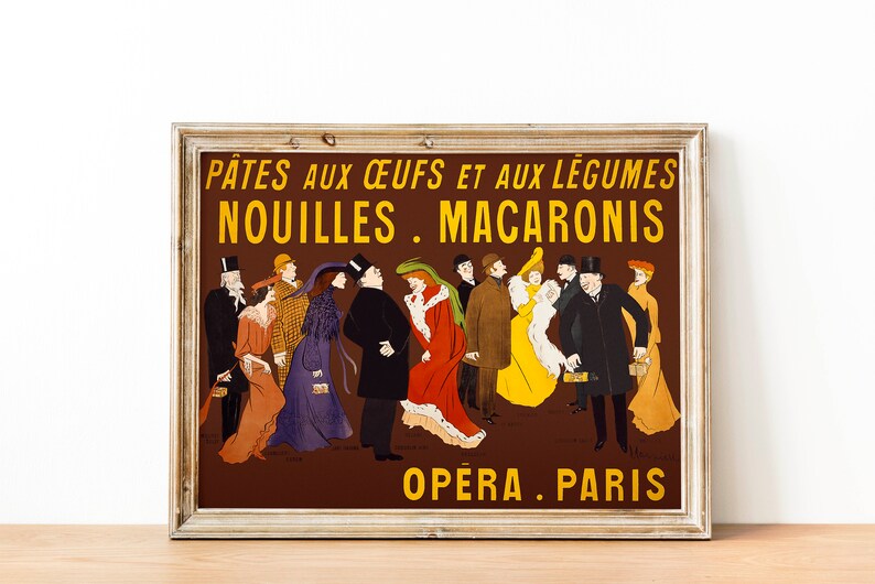 Paris Opera Poster Vintage French Poster Vintage French Art French Gift Vintage Paris Celebrities Vintage French Ad Poster zdjęcie 1