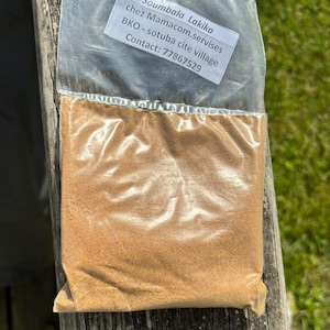 4 oz (113,4 g) Authentic Soumbala/Lakika - Fermented Locust Bean Seasoning | Traditional West African Superfood for Rich, Bold Flavor