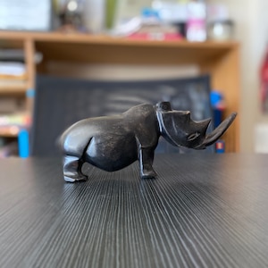 AUTHENTIC Rhino CARVING