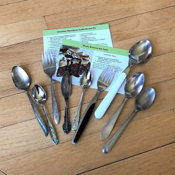 Vintage Collectible Stainless Steel Spoon and Fork Lot of Stainless Japan/World Stainless Taiwan/Stainless Steel China/Superior Stainless