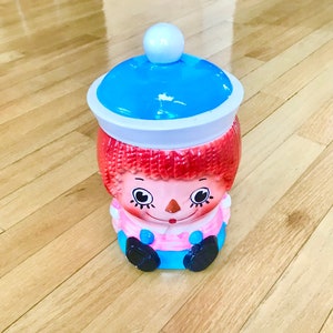 Raggedy Andy Cookie Jar - Etsy