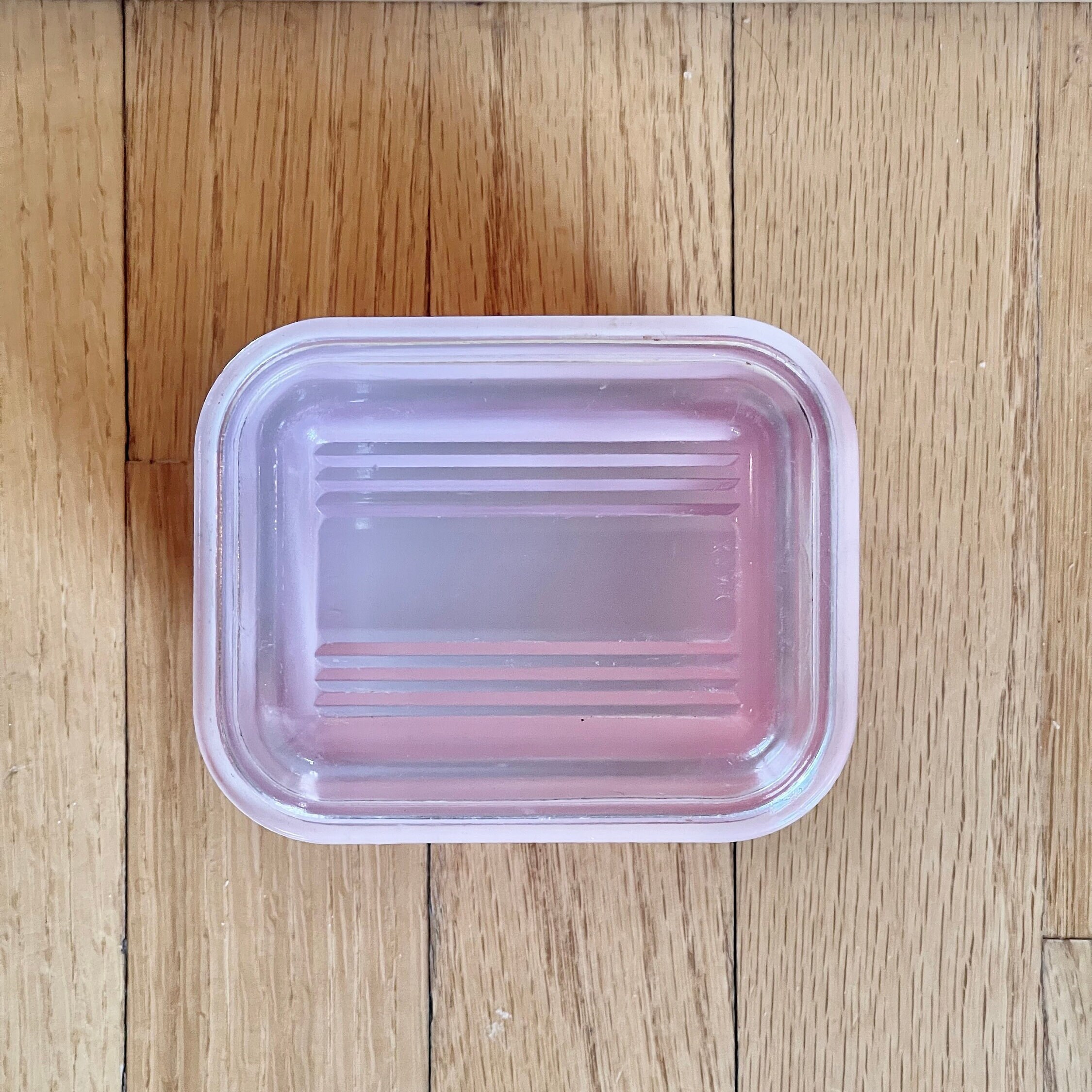 Mod Vintage Mid Century Small Rectangle Pyrex Refrigerator Dish With ...