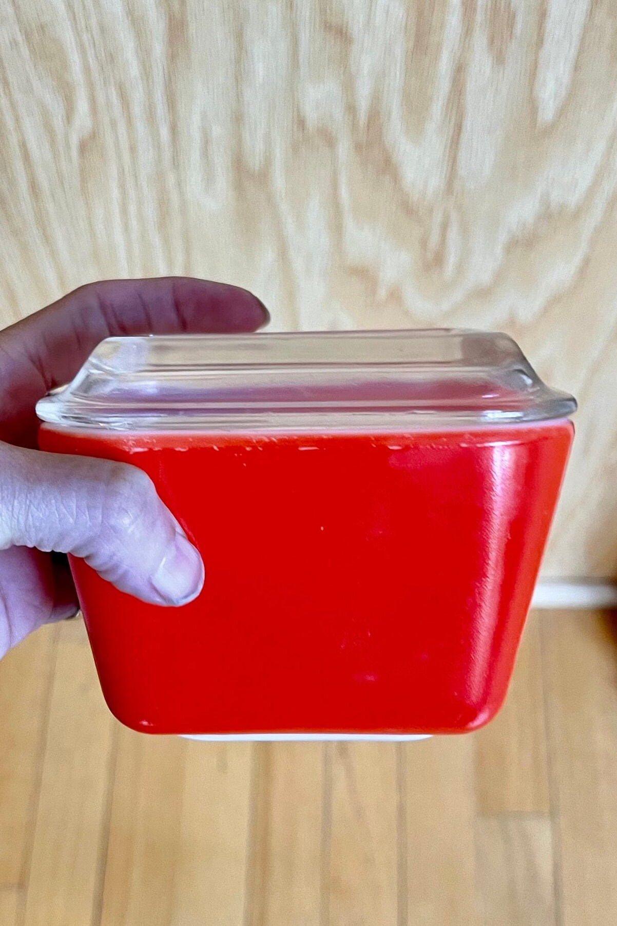 Mod Vintage Mid Century Small Rectangle Pyrex Refrigerator Dish With ...