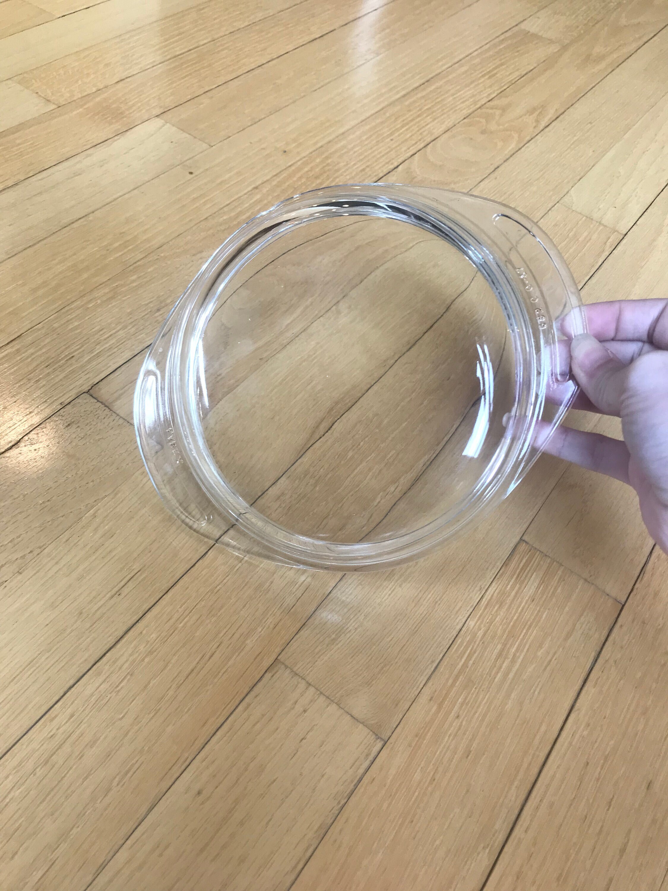 Vintage Clear Glass Pyrex Bowl / Casserole Dish Replacement Etsy