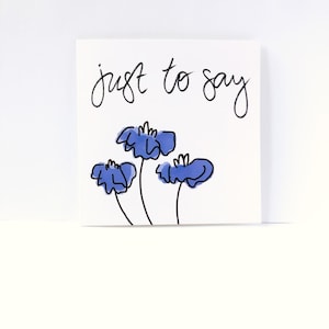 Solo per dire carta floreale vuota pensando a te carta floreale