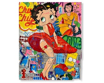 BETTY BOOP 8X10 PRINT POSTER #5 BETTY BOOP 8X10 PRINT POSTER #5