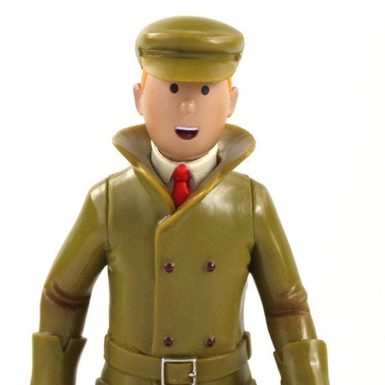 tintin metal figures