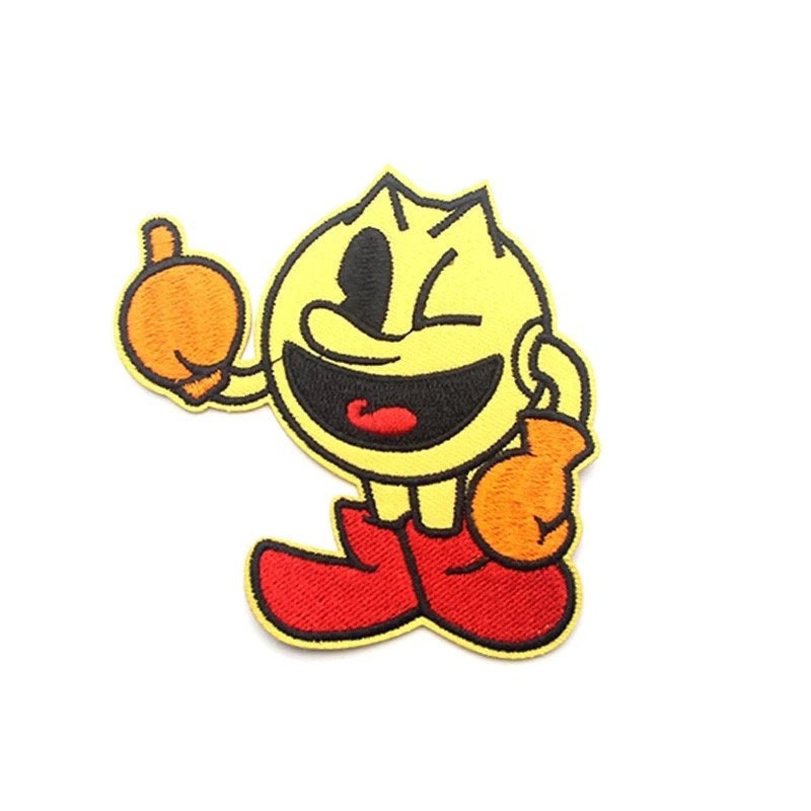 PACMAN Embroidered Iron/Sew On Patch Etsy