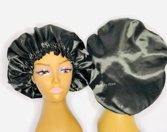 Satin Hair Bonnet Double Layer