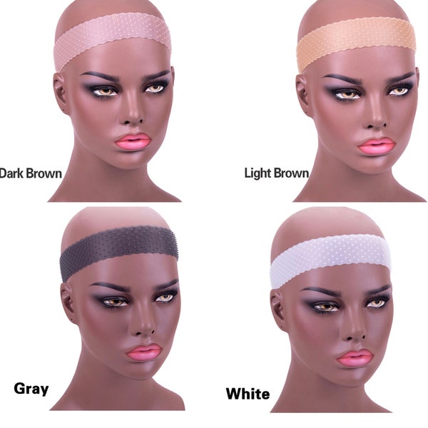 Silicone Wig Grip Head Band, Non-Slip Wig Bands for Wigs