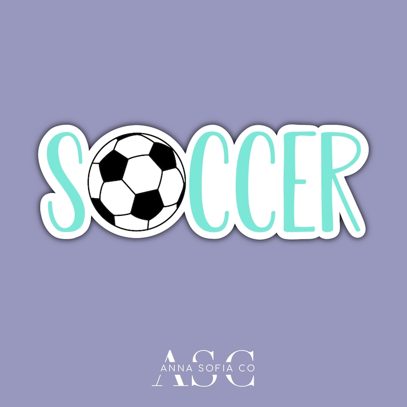 Pegatina de fútbol imagen 1
