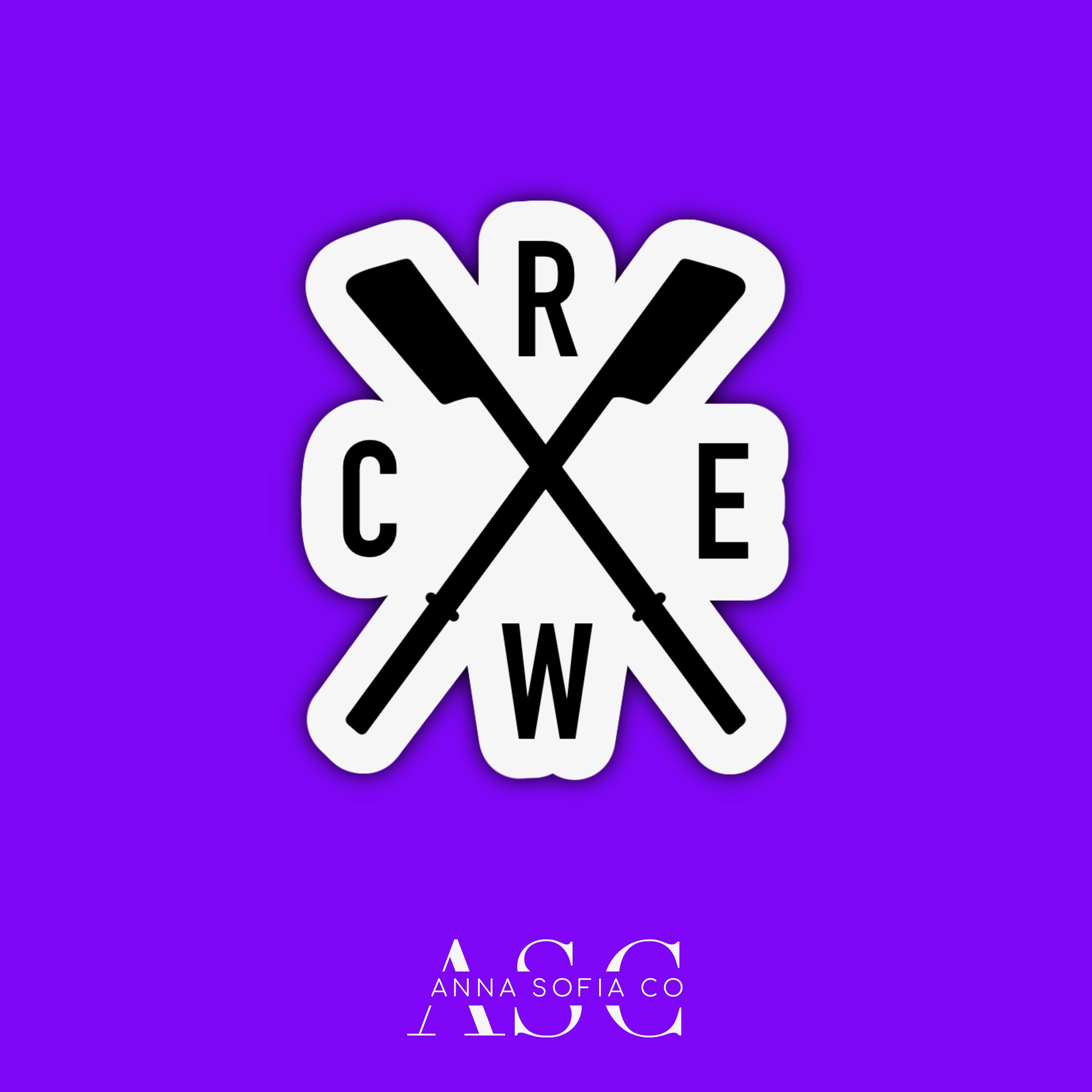 Rowing Crew Sticker Pack - Etsy
