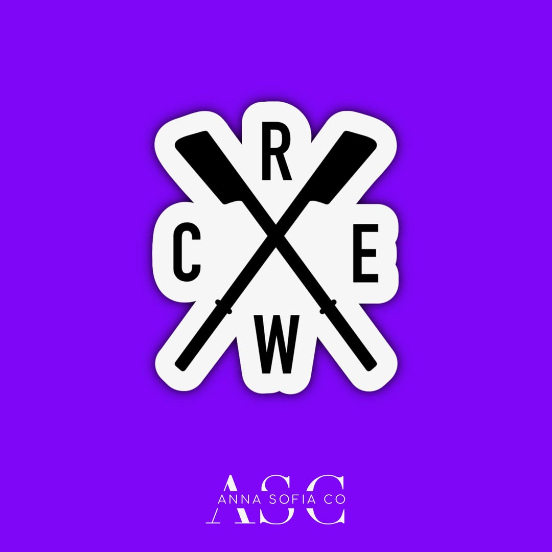 Oarc Sticker Crew Oars Sticker - Etsy