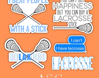 Lacrosse Sticker Pack
