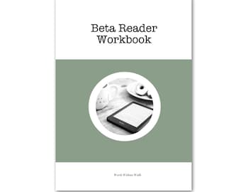 Beta Reader Arbeitsmappe, Autor Feedback Printable Anleitung (PDF-Datei)