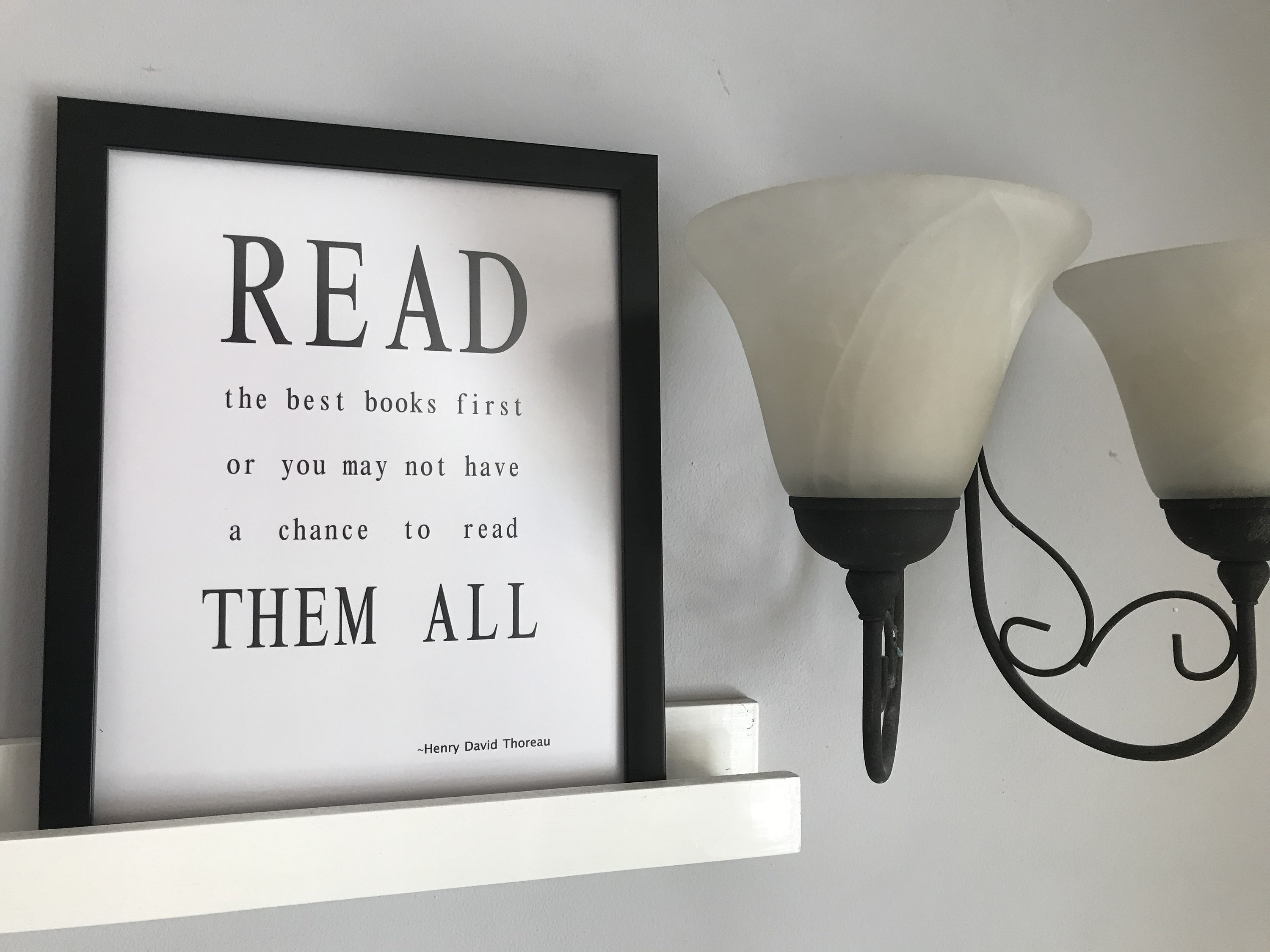 Library quote decor Book quote decor Writer's decor Etsy