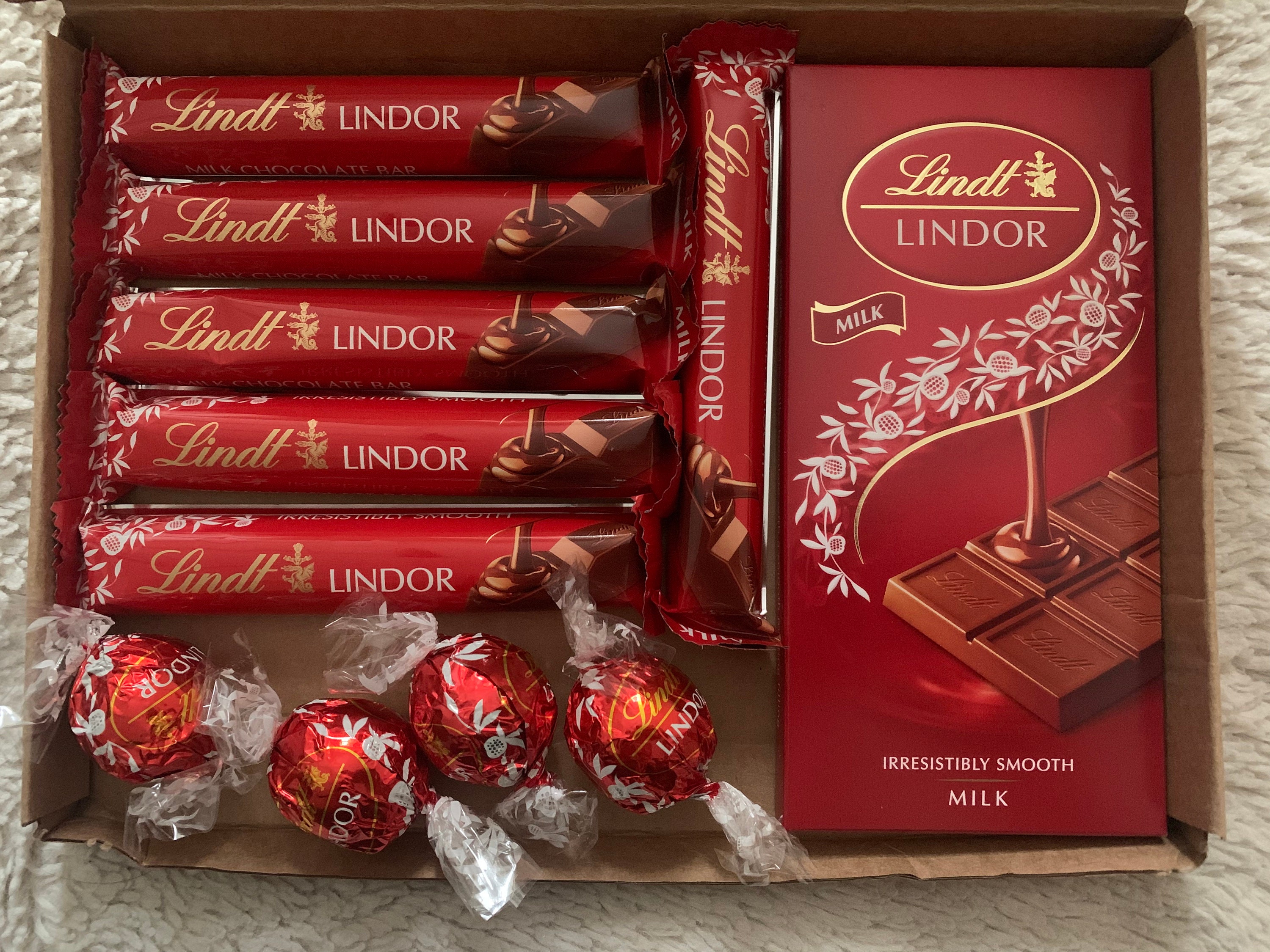 Lindt Lindor Chocolate Hamper Gift Birthday Teachers Gifts Etsy