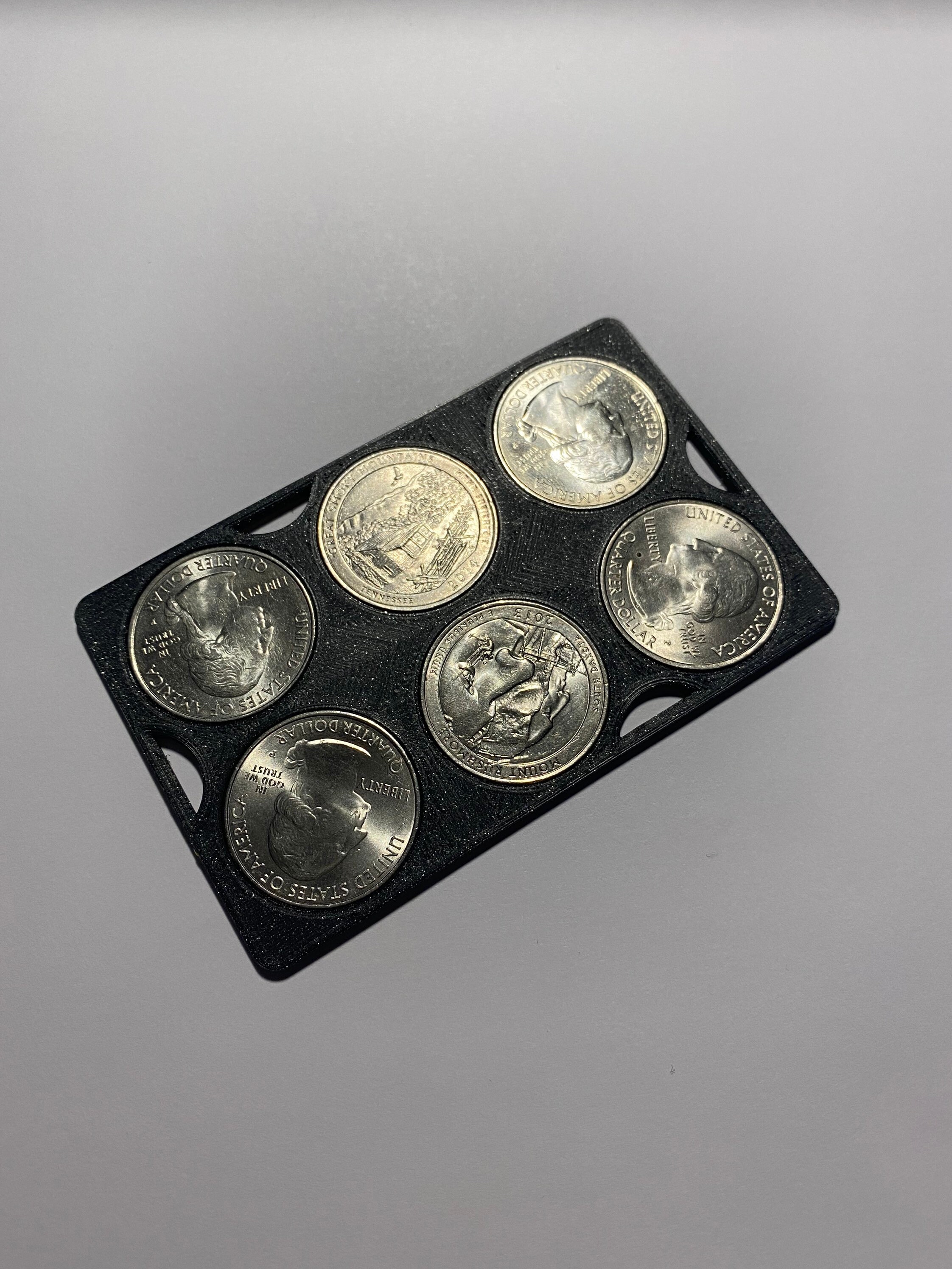 Wallet and Ridge Wallet Quarter Coin Holder and Organizer Etsy