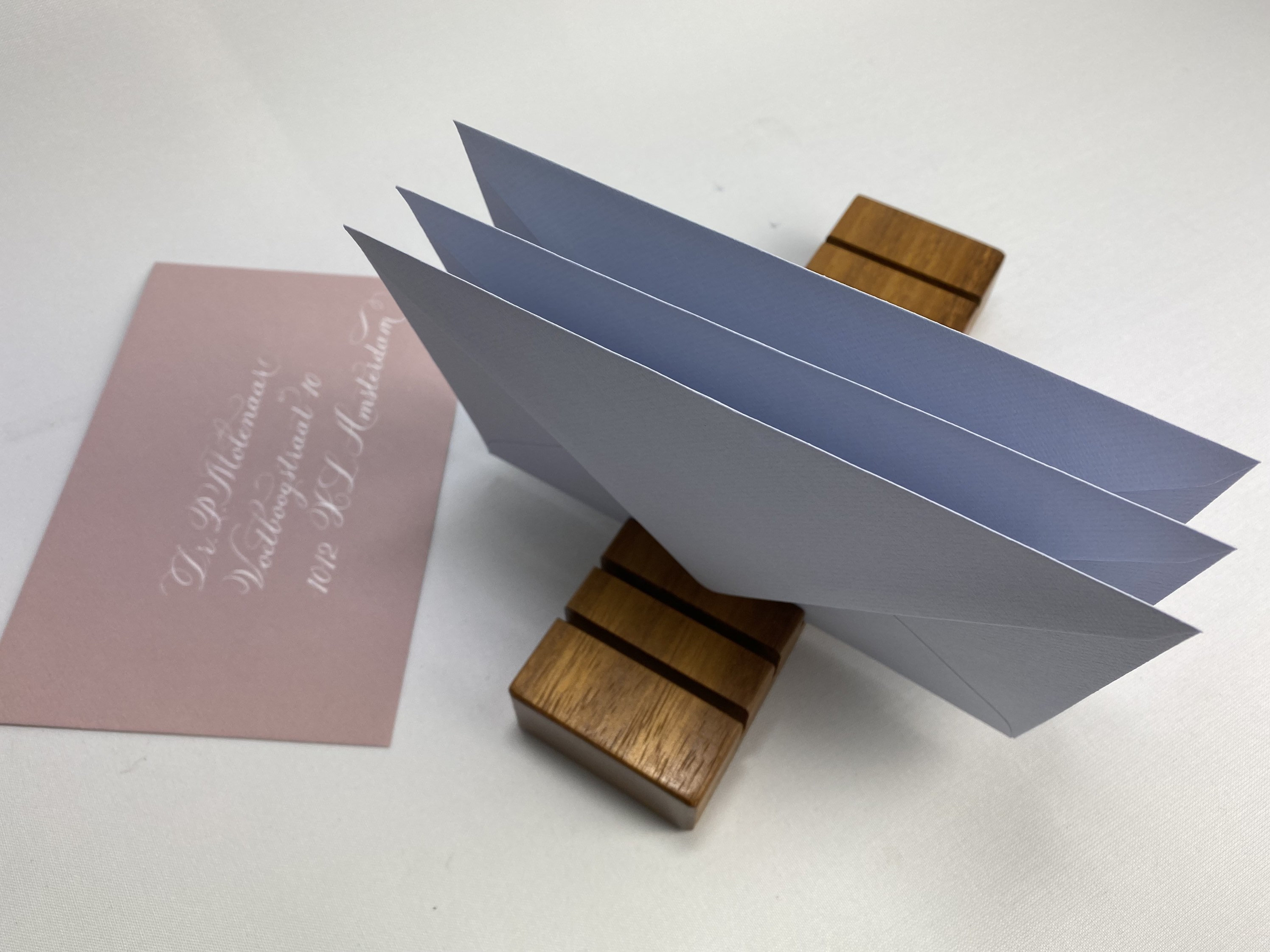 Handmade Wooden Envelope Calligraphy Drying Rack Dryer Holder Etsy UK