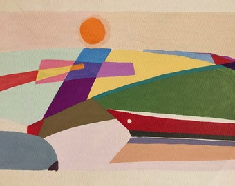 Impresión abstracta de la guerra en Ucrania, obra de arte digital, impresión ucraniana