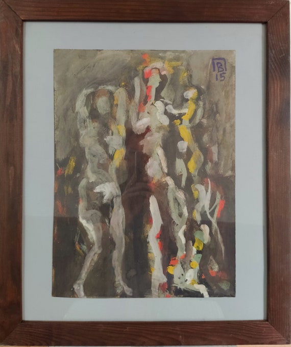 Original oil painting,Framed Surrealism Artwork Ukrainian Artist Pavlov,One of kind Original oil painting,Framed Surrealism Artwork Ukrainian Artist Pavlov,One of kind
