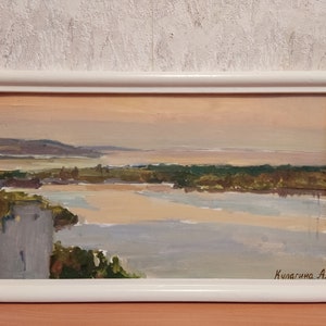 Landscape oil Painting,Original Ukrainian Landscape Artwork,Fine art,Ukrainian artist,One of kind