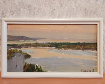 Landscape oil Painting,Original Ukrainian Landscape Artwork,Fine art,Ukrainian artist,One of kind