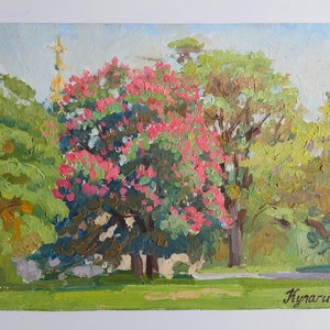 Original oil Painting, Fine art landscape, Ukrainian Landscape Artwork, Ukrainian artist,One of kind