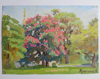 Original oil Painting, Fine art landscape, Ukrainian Landscape Artwork, Ukrainian artist,One of kind