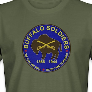 US Army Buffalo Soldiers 9th and 10th Cavalry T-Shirt - Veteran Owned