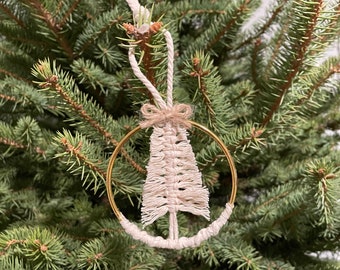 Boho Evergreen Ornament