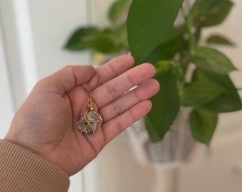 Amazonite Geode Necklace