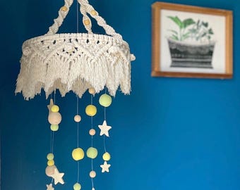 Macrame Baby Mobile