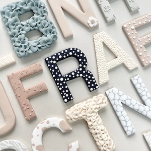 Individual Hanging Letters | Personalised letters | Nursery Decor | Hanging Letters | Kids bedroom | Shelf decor | Letter decoration