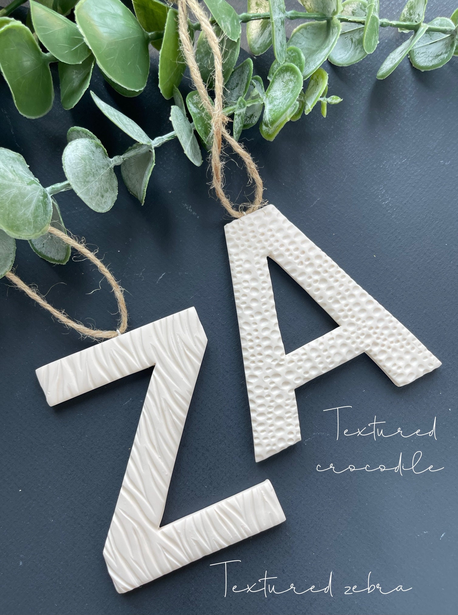 Large Individual Hanging Letters Personalised letters Etsy