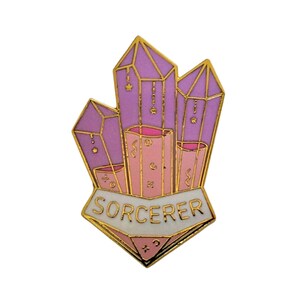 Odznaka D&D Dungeons and Dragons „Czarodziej” Broszka z emalii