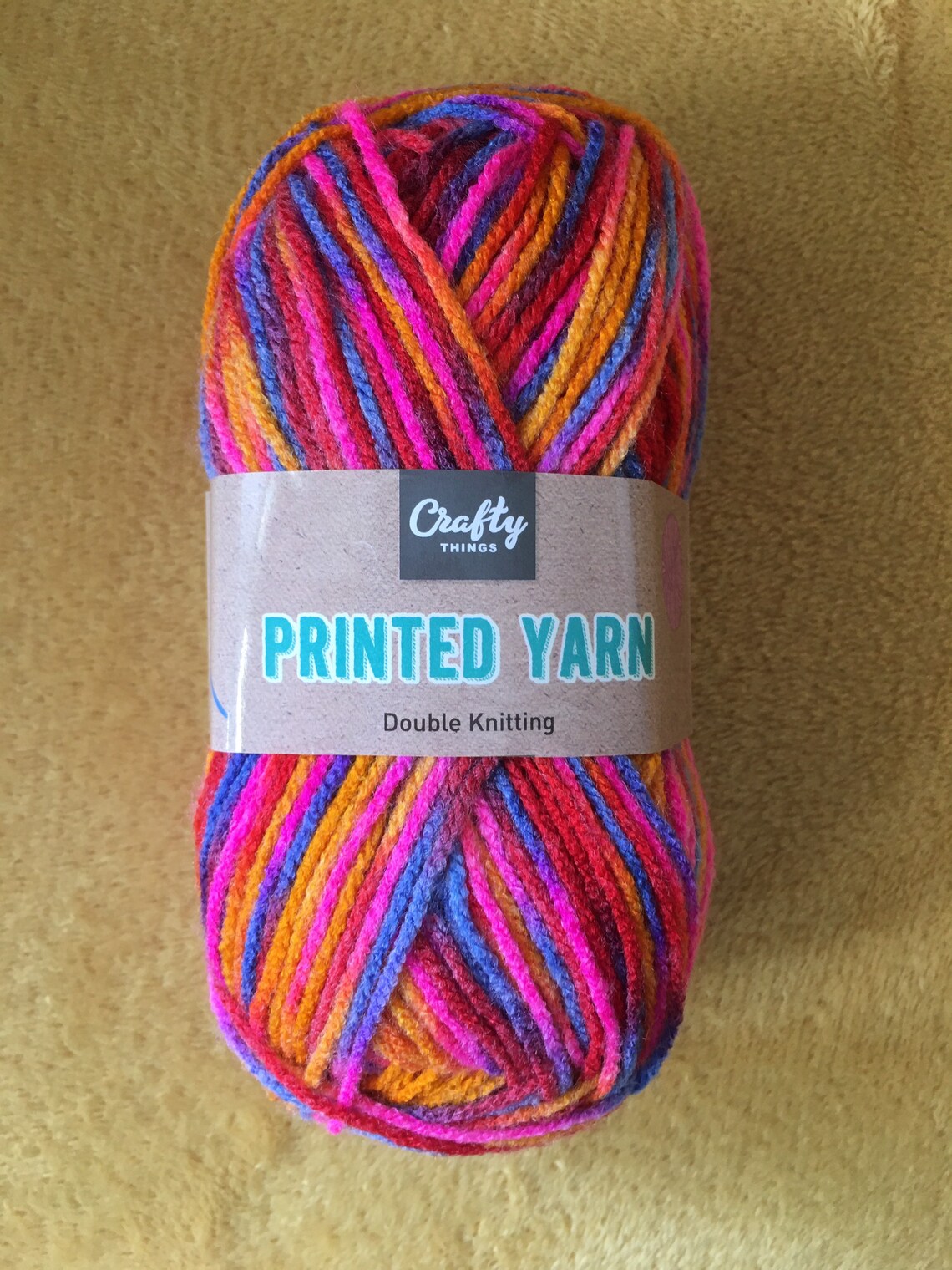 50g DK Ball Wool Yarn Crafty Things Knitting Crochet Rainbow Etsy