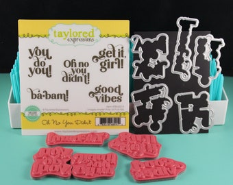 Taylored Expressions Stempel, Dies & in Quads erstellen