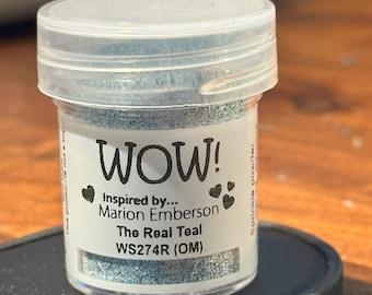Embossing powder, glow paste, or cloud whip