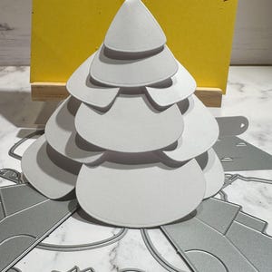 Waffleflower Pull tab tree interactive dies